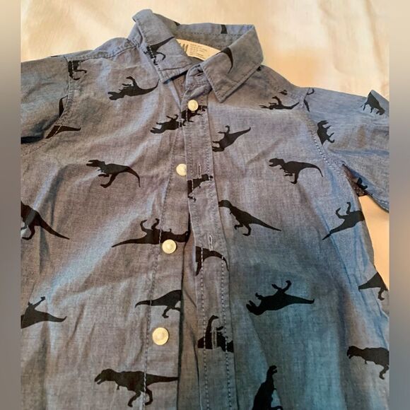 H&M Dino Button down - Picture 5 of 5